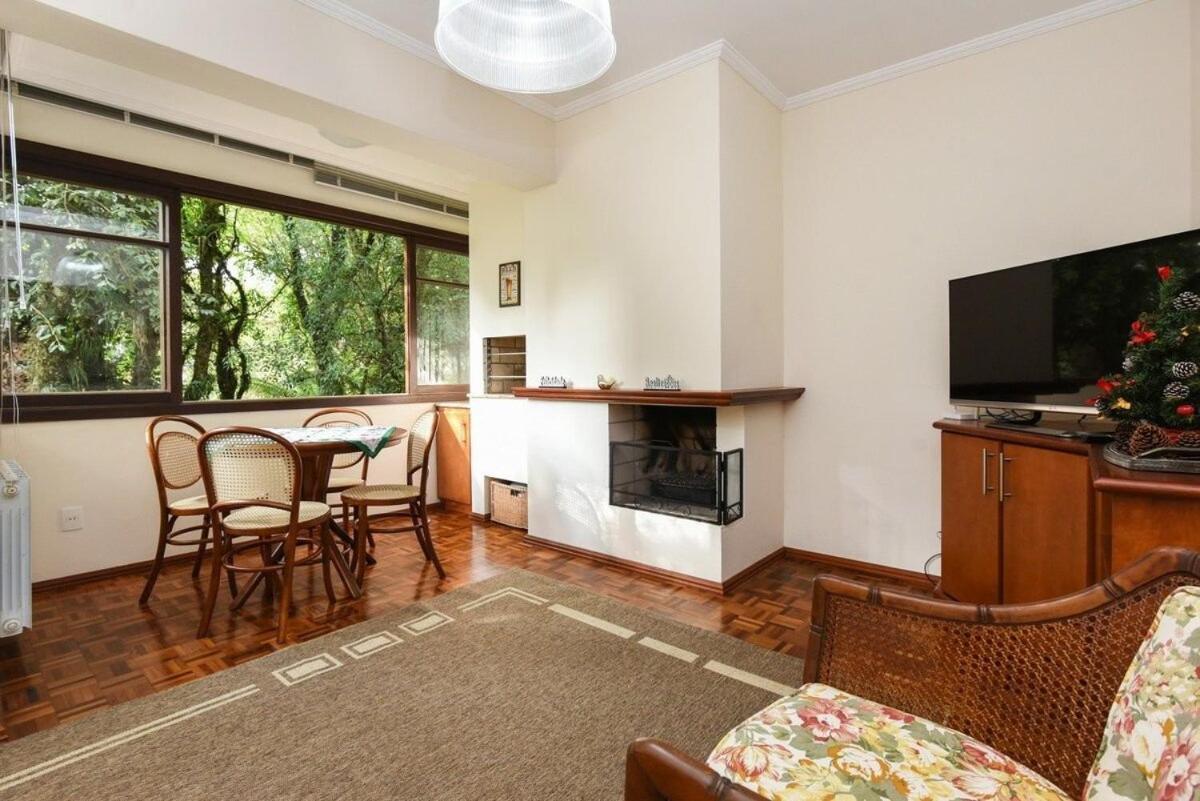 Rosa Edificio Bavaria Apartment Gramado Exterior foto